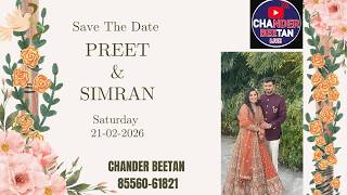 Live 🔴Preet Weds simran
