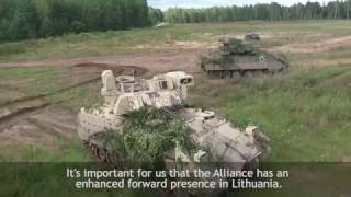 Today, he is the Minister of Defence of Lithuania