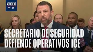 Markwayne Mullin defiende operativos migratorios ante escrutinio del Congreso hoy 3 de junio
