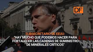 US: "There is much we can do to strengthen critical mineral supply chains"