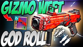 SUPER RARE GIZMO WEFT IS INSANE (PvE God Roll) | Destiny 2 Renegades