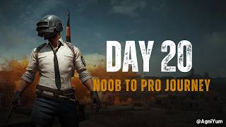 BGMI Noob to Pro Journey | BGMI Raw Gameplay | Day 20 Gameplay | AgniYum #bgmi #gaming  #gameplay