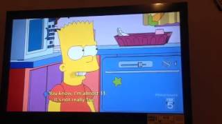 Justin Bieber on the Simpsons