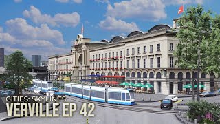 Verville has a Brand-New Humongous Main Station! Cities: Skylines // Verville EP 42