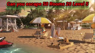 Can you escape 50 Rooms 20 Level 5 | complete walkthrough