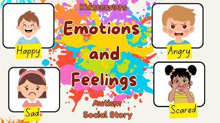 Feelings and Emotions-Social story for Autism| Feelings for toddlers