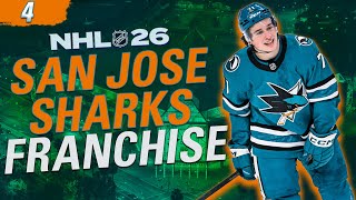 NHL 26 l SAN JOSE SHARKS FRANCHISE MODE - #4 ‘READY FOR THE PLAYOFFS?!’