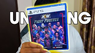 AEW FIGHT FOREVER (PS5) Unboxing in INDIA