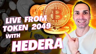 Live From Token 2049 with HEDERA /  New Hot updates / Crypto Phil