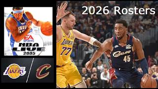 Cavs vs Lakers - NBA Live 2005