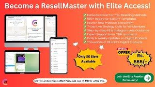DFY Elite Reseller VIP Group-CNM Academy