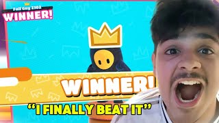NOT Ending The VIDEO untill I WIN...(Fall Guys)