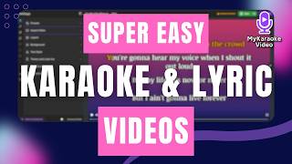 YouTube Content Creators: Make Awesome Karaoke Videos FAST!