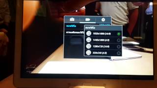 First Look Galaxy Note 10.1 2014 edition in Thai