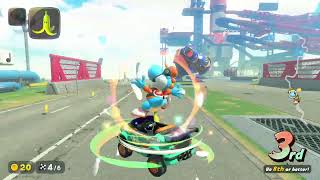 Cherry Rally (Light Blue Yoshi) 150cc Knockout Tour // Mario Kart World