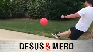 Panthers Kicker Graham Gano's Dirty Kickball Game (Web Exclusive)