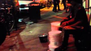 Drummers on Frenchmen, New Orleans
