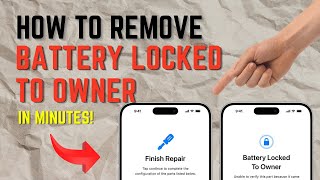 How to Remove Battery Locked to Owner in Minutes