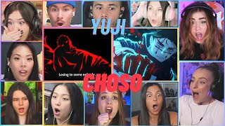 INSANE YUJI VS CHOSO FIGHT - Jujutsu Kaisen Season 2 Episode 13 Reaction Mashup 呪術廻戦