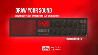 Signaturr Synth - Max for Live Device