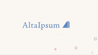 Introduction to Alta Ipsum