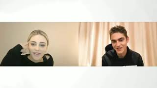 Josephine Langford & Hero Fiennes Tiffin play " How Well Do You Know Your Co-Star? " || AWC Movie