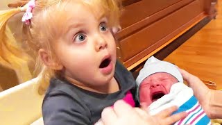 Try Not To Laugh Challenge: Baby and Sibling’s Epic Laughs; Cuddles; and Adorable Chaos in One Video