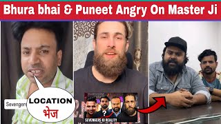 Bhura bhai & Puneet Superstar Angry On Master Ji 🤬 | 7 Sevengers Controversy Letest Update & News 