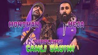 MONOMAN İLE CANLI YAYIN // PURPLEHEJ'LE #EvdeKal