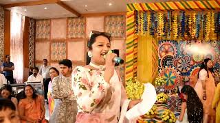 #haldi #ceremony #ritual #live #music #mic #haldishow #geet #mix #punjabi #dance #rajasthani#video