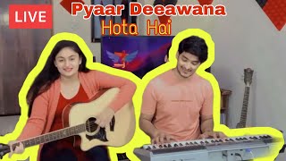 Pyar Deewana Hota Hai | Live | Shubham Sharma | Khushi Sharma | Kishor Kumar