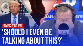 'You think...it can't get worse': James O'Brien on Trump linking paracetamol to autism
