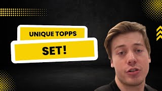 I Found a UNIQUE Topps Set!