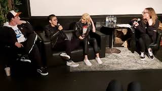 NINA and Laura Fares interview - The Rise of the Synths (documentary) at 'House of Vans' London, UK