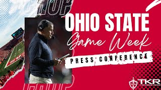Greg Schiano talks Ohio State game week - Rutgers Scarlet Knights Football