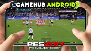 PES 2017 on Android (60fps) | GameHub 5.3.5 | Tested on SD 8s Gen 4 + Settings