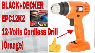#Unboxing - BLACK+DECKER EPC12K2 12-Volts Cordless Drill (Orange) #mrpsychosam