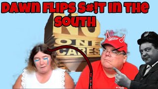 Dawn Loses it on Live Screen