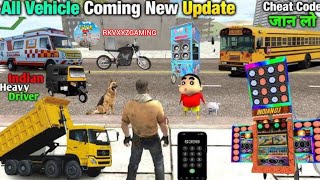 Indian Heavy Driver All Cheat Codes New Update ࡆࡆ Sabhi Gadi Ke Code New Update Indian Heavy Driver