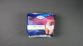 Tena Silhouette Normal Blanc M - Ausgepackt