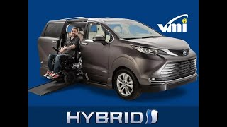 2023 Toyota Sienna Xse Hybrid Wheelchair Van