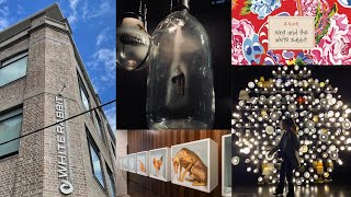 Visiting Art Gallery 🎨🖼 🧑‍🎨 |||LUMEN at the White Rabbit Gallery