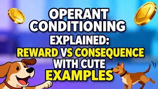Operant Conditioning Explained: Reward vs Consequence With Cute Examples
