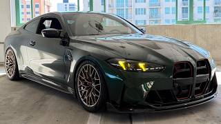 POV 2025 BMW M4 CS BEST MODS + EXHAUST REVIEW‼️