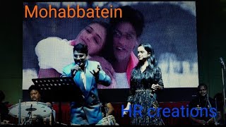 Humko hamise chura lo !! Mohabbatein by Himanshu &  Sushrita cover by HR creations
