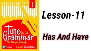 Tune Into Grammar#English Gramar# CPPS#Class1#Lesson11#HasAndHave#UseOfHas/Have#PoonamKidsStudyPoint