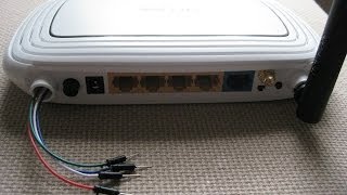 Tplink wr841n antena e porta série hack mod by cmsv