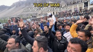 Aliabad Hunza vs Shishkat Hunza Tug of war winning movements