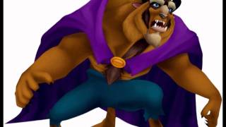 Robby Benson as Beast in Kingdom Hearts (Battle Quotes)