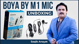 unboxing boya by m1 microphone , Best mic for Vlogs , Best Mic for Indoor Video Recording